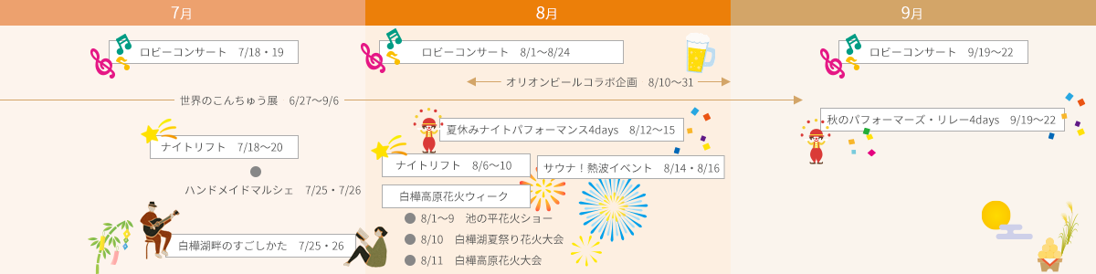 7月~9月 カレンダー