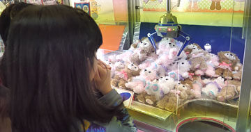 卓球、ゲームコーナーの様子