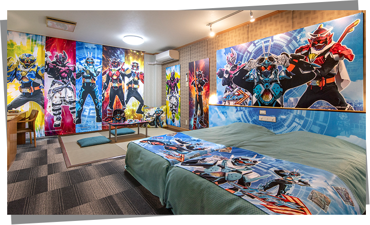 仮面ライダールーム