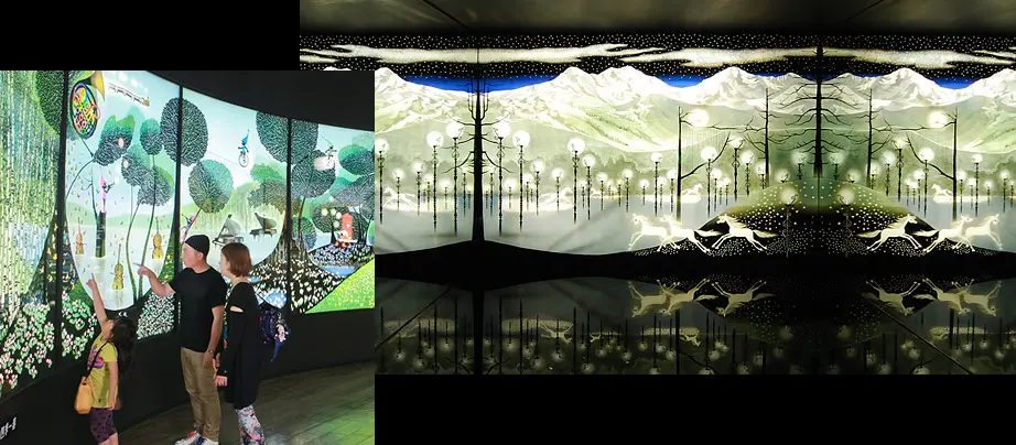 世界の影絵、きり絵、ガラス、オルゴール美術館 - 白樺リゾート《公式HP》