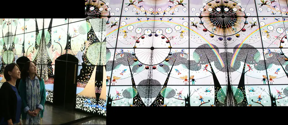 世界の影絵、きり絵、ガラス、オルゴール美術館 - 白樺リゾート
