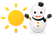 晴れのち雪